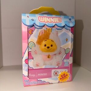 Miniso Disney Winnie the Pooh keychain Plush - Cat Chat